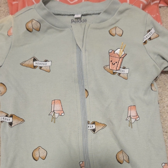 Pekkle 4 Organic Cotton Sleepers 6 Months - Picture 7 of 11